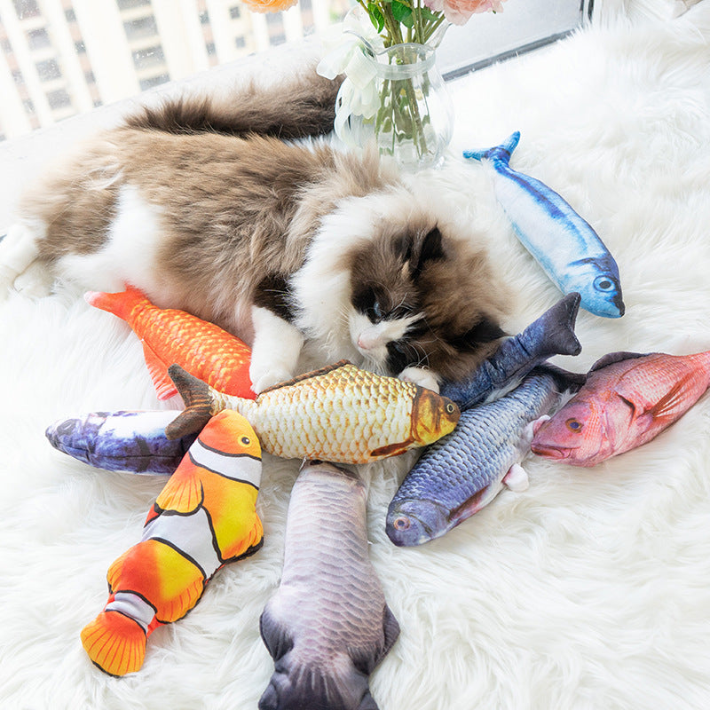 Nuopets Floppy fish cat toys Rechargeable Electric pet toy