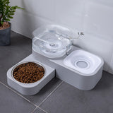 6 Style Pet Cat Bowl Automatic Feeder for Dogs and Cats Water Fountain Indoor Kitten Drinking Waterer 1.5L