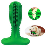 Effective Dog Toothbrush Stick Toy of Natural Rubber for Dental Care, Cleaning & Massaging - NuoPets