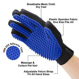 Efficient Deshedding Pet Hair Grooming Brush Glove - Perfect for Dogs & Cats with Long & Short Fur - NuoPets