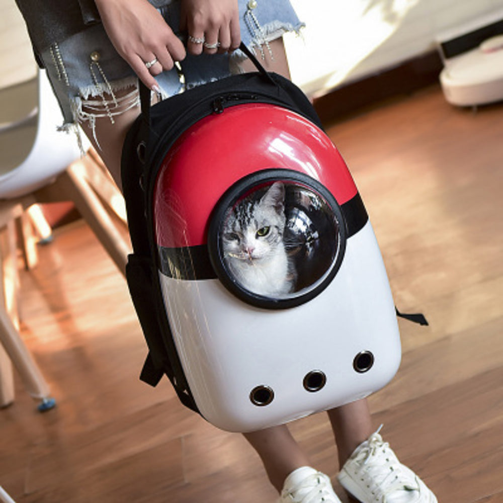 Pet Backpack Carrier Space Capsule Bubble & Waterproof for Cats | Portable & Travel friendly - NuoPets