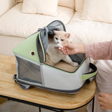 Cat carrying backpack breathable puppy dogs bags
