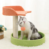 Cat Tree Cat Tower with Natural Sisal Scratching Post