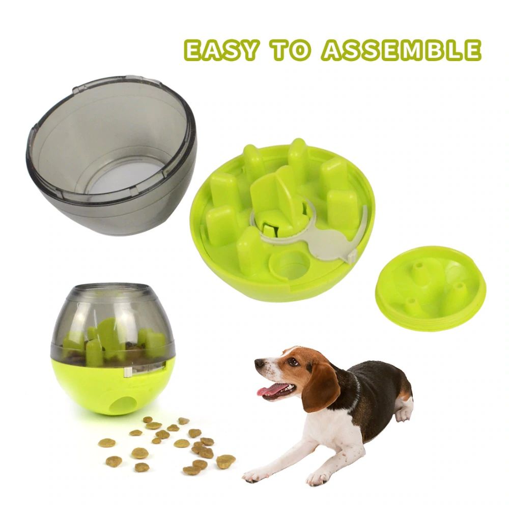 IQ Treat Ball Toy For Dogs & Pets That Dispenses Food Interactively - NuoPets