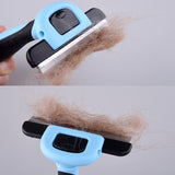Professional Pet Grooming Brush & Deshedding Tool Reduces Shedding Up To 95% in Dogs & Cats - NuoPets