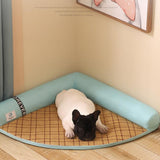 Summer Corner Cooling Dog Bed Removable Pet Mat
