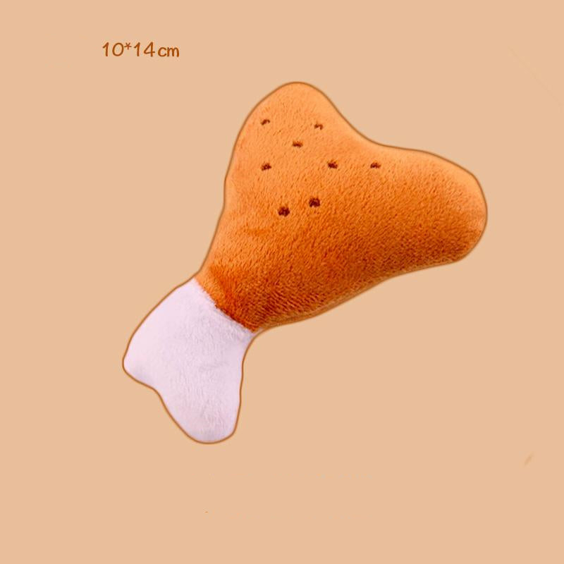 Nuopets Dog Squeaky Chew Toys Cat Toy Plush Pet Products
