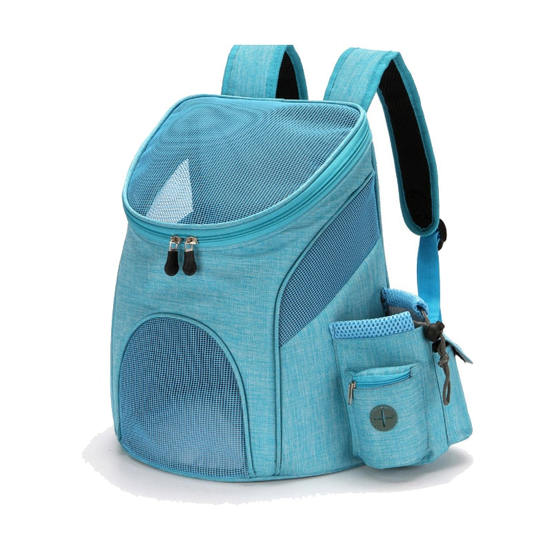 Outdoor Pet Travel Double Backpack Foldable Cat And Dog Pet Box Pet Supplies Travel