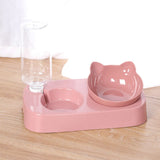 Pet Cat Elevated Bowls Durable Double Cat dog Bowls Raised Stand Cat Feeding