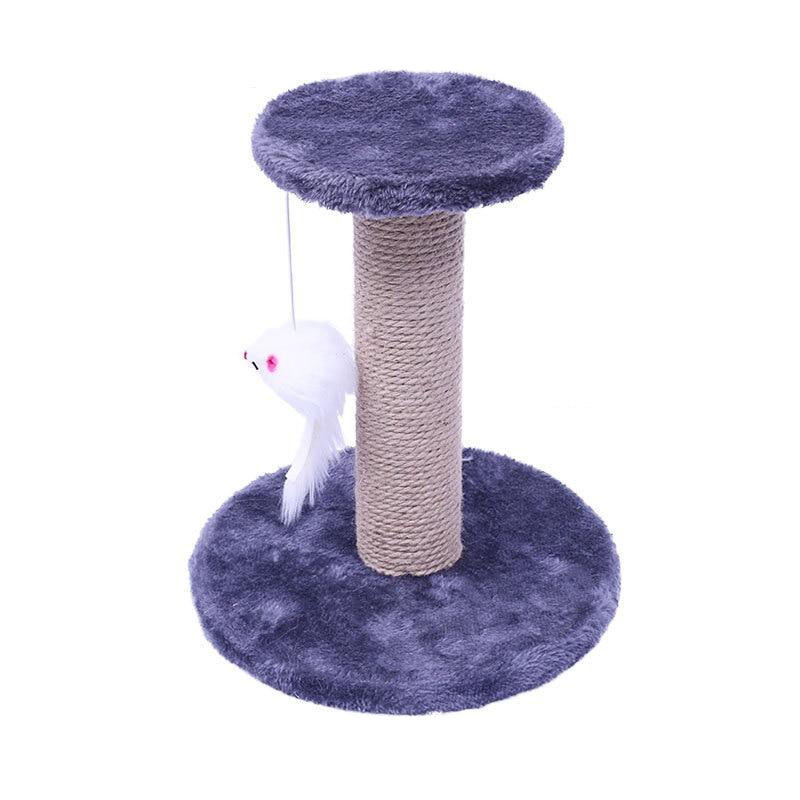 Cat tree cat tower with natural sisal scratching post for cats activity