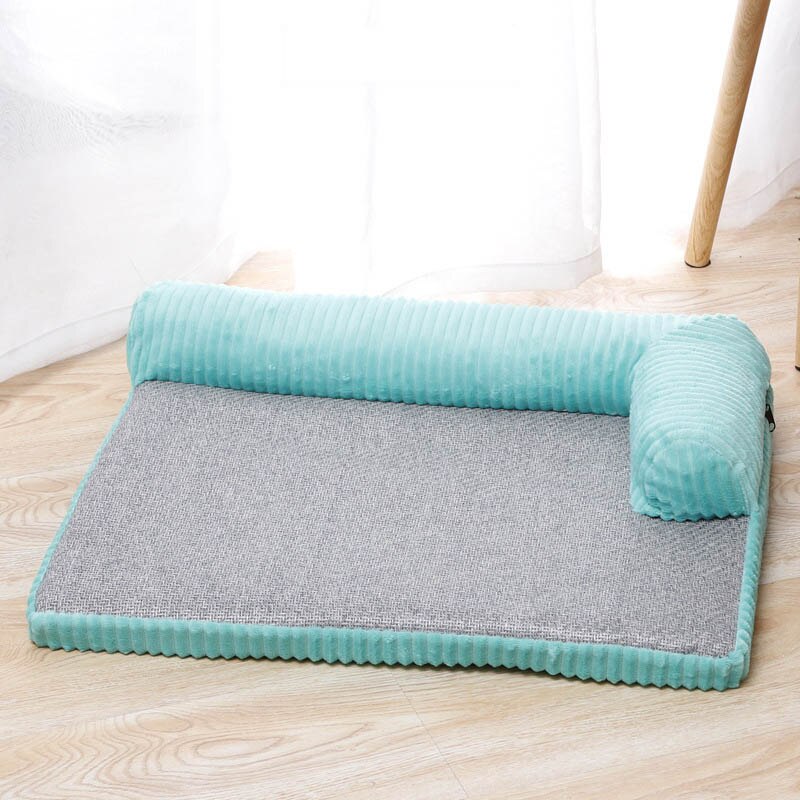 Summer Rattan Pet Mat Detachable Washable Cooling Dog Bed
