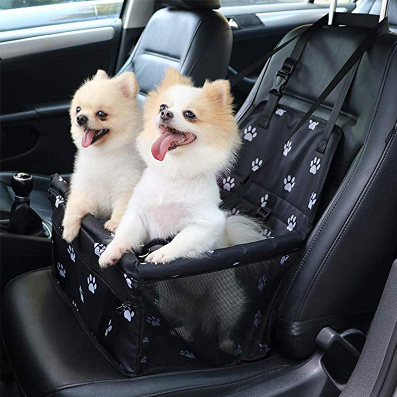 Travel Dog Car Carrier Seat Cover Folding Hammock Pet Carriers