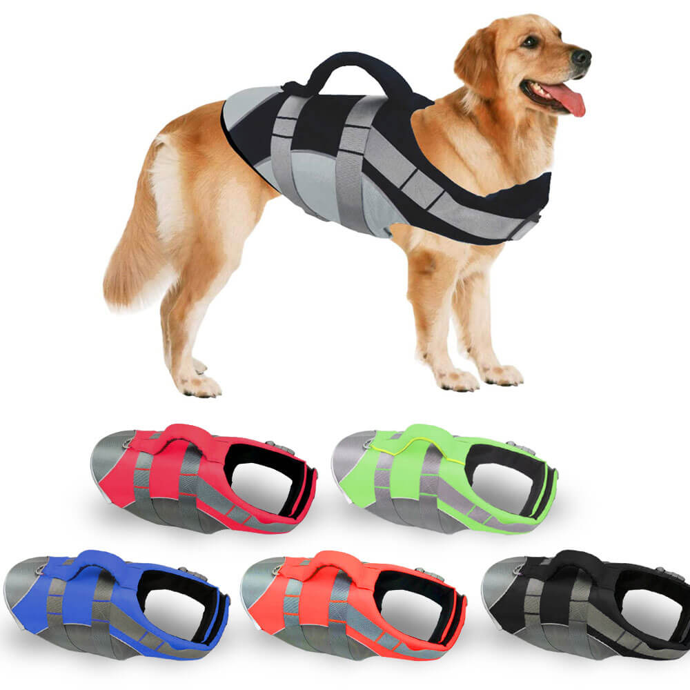 Nuopets Dog Splash Life Jacket Vest With Floating Foam
