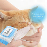 Pet Grooming Wipes for Dogs & Cats