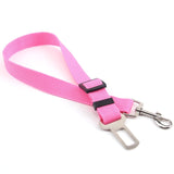 Pet Dog Cat Car Seat Belt Adjustable Harness Seatbelt Lead Leash for Small Medium Dogs Travel Clip Pet Supplies 5 Color