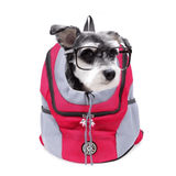 Front bag mesh pet carrier travel backpack
