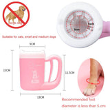 Pet Paw Washer Cleaner Brush Cup